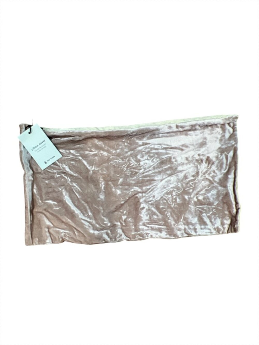 West Elm Lumbar Lush Velvet Dusty Velvet Pillow Cover